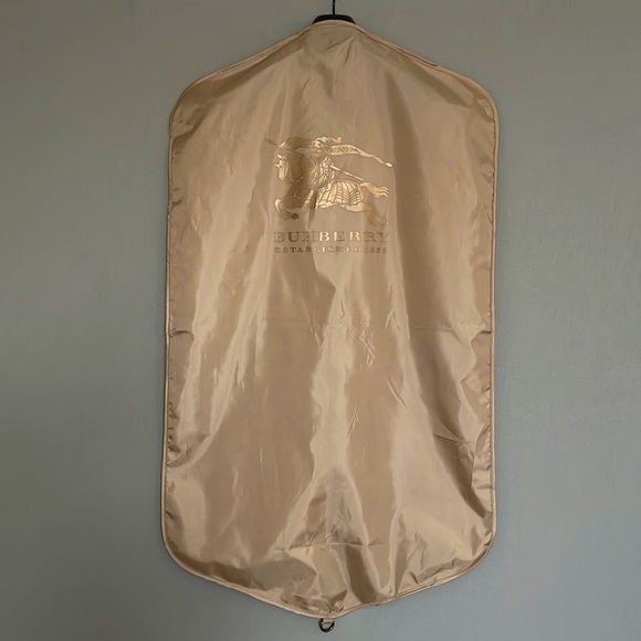 Burberry Brit Funnel Neck Wool Cashmere Trench Coat - Picture 9 of 9